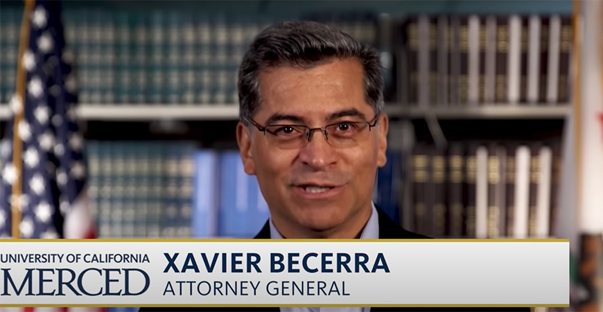 California Attorney General Xavier Becerra