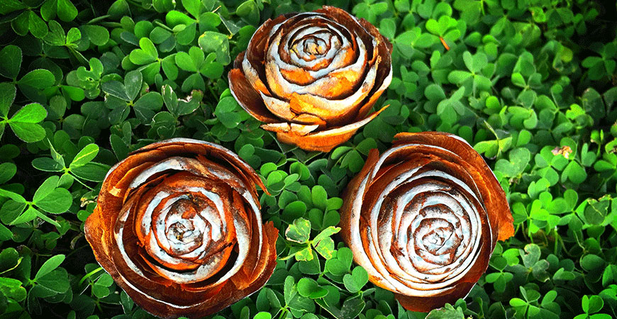A photo of dried flowers 
