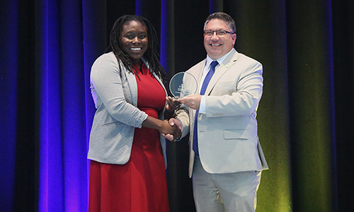 Tahirah Williams and Hrant Hratchian