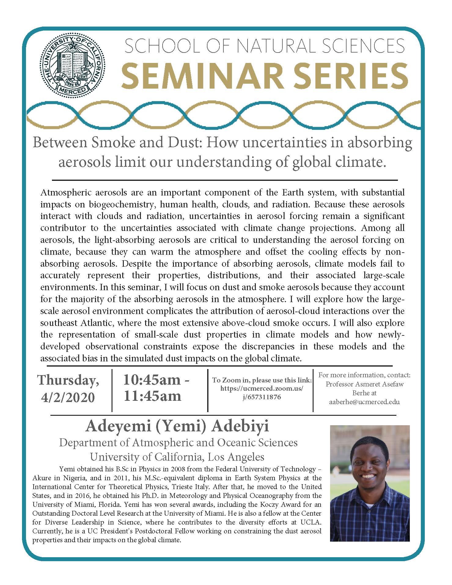 LES Seminar for Dr. Adeyemi Adebiyi