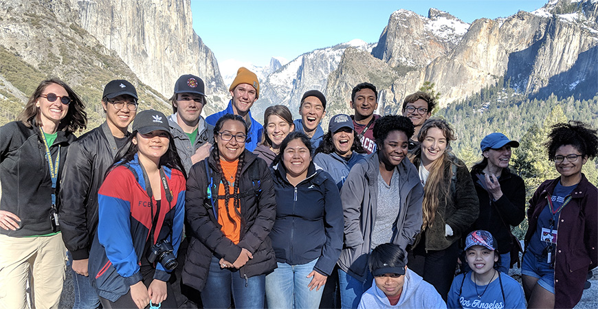 Members of the Carson House spent the day in Yosemite National Park to learn about concerns threatening the wellbeing of the park.
