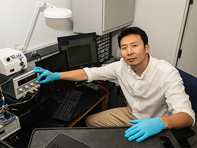 Professor Min Hwan Lee is the first NSF CAREER recipient for the mechanical engineering department to receive the award.