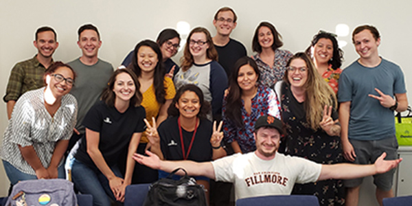 RadioBio started with 10 members and is now up to 20, including Quantitative and Systems Biology and Environmental Systems graduate students.