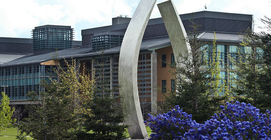 Natural sciences building at UC Merced