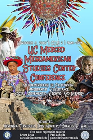Mesoamerican Studies program flyer at UC Merced